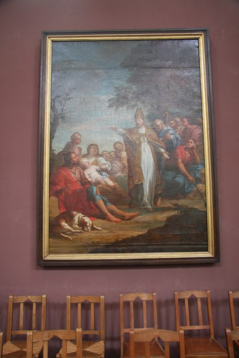 tableau : Miracle d'un évêque - © Ministère de la Culture (France), Conservation des antiquités et des objets d’art du Nord – Tous droits réservés 