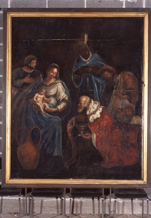 tableau : Adoration des Mages - © Ministère de la Culture (France), Conservation des antiquités et des objets d’art du Nord – Tous droits réservés 