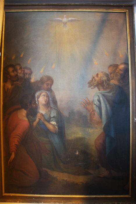 tableau : Pentecôte - © Ministère de la Culture (France), Conservation des antiquités et des objets d’art du Nord – Tous droits réservés 