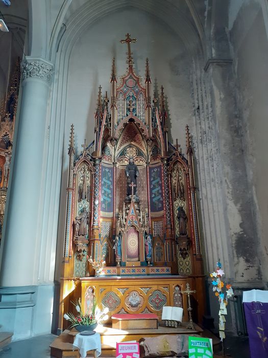 autel de Saint-François, retable - © Ministère de la Culture (France), Conservation des antiquités et des objets d’art du Nord – Tous droits réservés