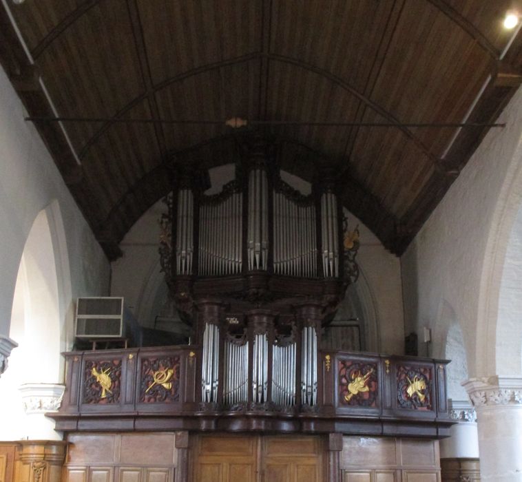 orgue de tribune : tribune et buffet d'orgue