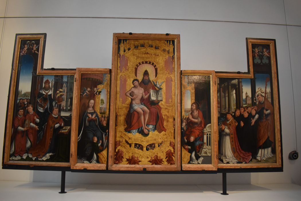 tableau (polyptyque) - © Ministère de la Culture (France), Conservation des antiquités et des objets d’art du Nord – Tous droits réservés 