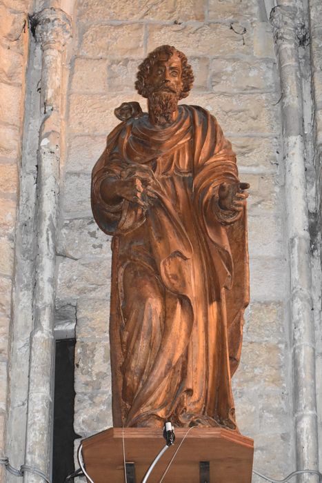 statue dite de saint Joseph - © Ministère de la Culture (France), Conservation des antiquités et des objets d’art du Nord – Tous droits réservés