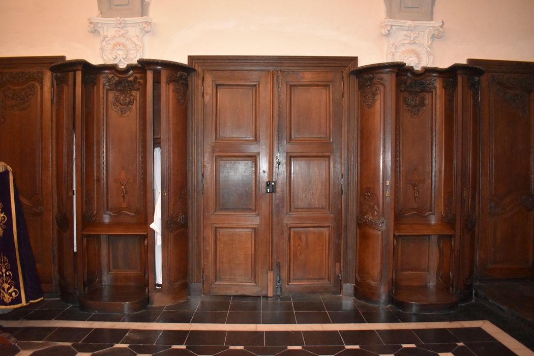 lambris de revêtement, vue partielle - © Ministère de la Culture (France), Conservation des antiquités et des objets d’art du Nord – Tous droits réservés