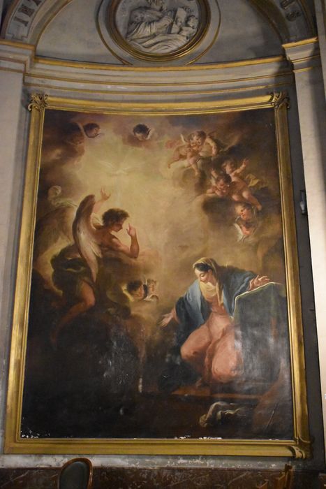 tableau : Annonciation - © Ministère de la Culture (France), Conservation des antiquités et des objets d’art du Nord – Tous droits réservés 