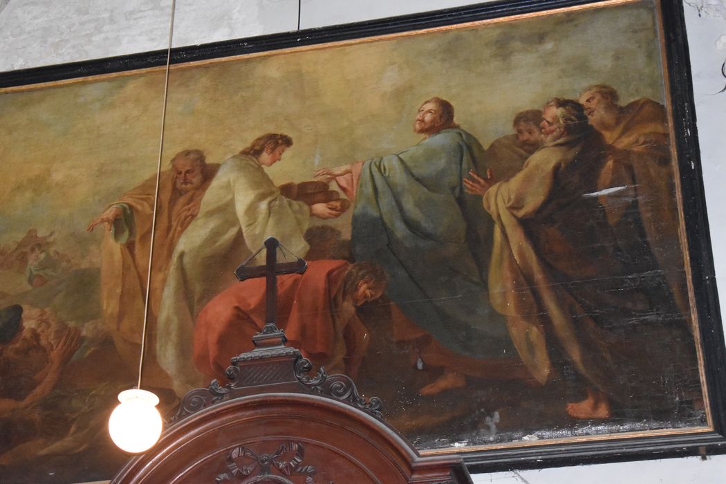 tableau : Multiplication des pains - © Ministère de la Culture (France), Conservation des antiquités et des objets d’art du Nord – Tous droits réservés