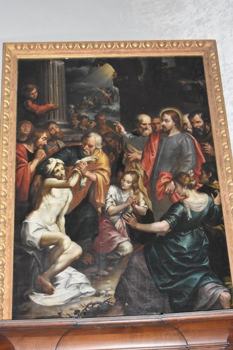 tableau : Résurrection de Lazare - © Ministère de la Culture (France), Conservation des antiquités et des objets d’art du Nord – Tous droits réservés