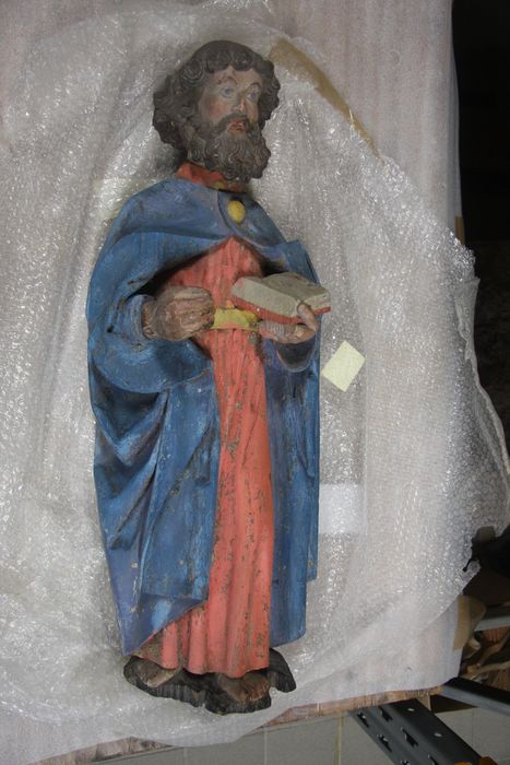 statue : Saint Pierre - © Ministère de la Culture (France), Conservation des antiquités et des objets d’art du Nord – Tous droits réservés 