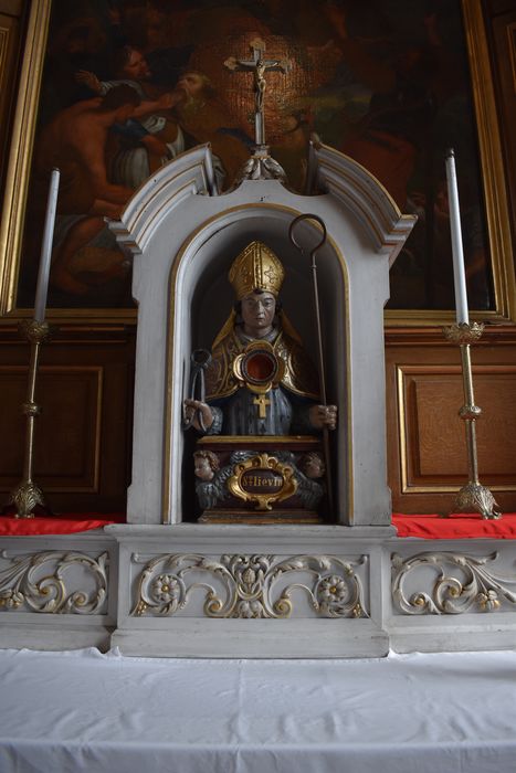 buste-reliquaire : Saint Liévin - © Ministère de la Culture (France), Conservation des antiquités et des objets d’art du Nord – Tous droits réservés 