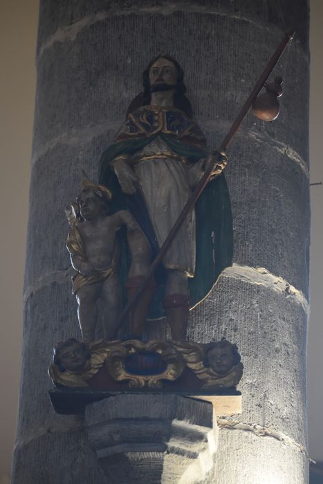 statue : Saint Roch - © Ministère de la Culture (France), Conservation des antiquités et des objets d’art du Nord – Tous droits réservés 