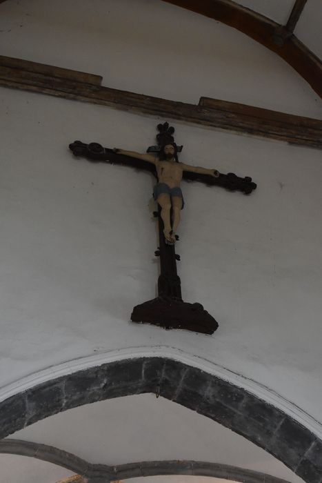 statue : Christ en croix - © Ministère de la Culture (France), Conservation des antiquités et des objets d’art du Nord – Tous droits réservés 