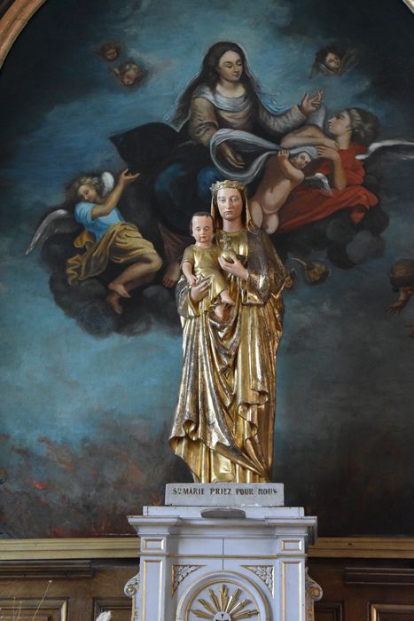 statue : Vierge à l'Enfant