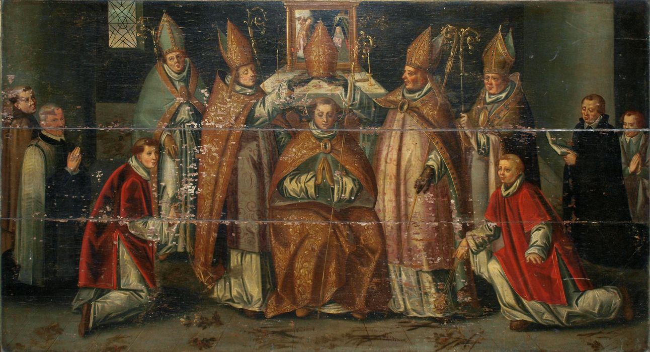 tableau : Intronisation de l'abbé de Vicoigne, saint Norbert (L') - © Ministère de la Culture (France), Conservation des antiquités et des objets d’art du Nord – Tous droits réservés