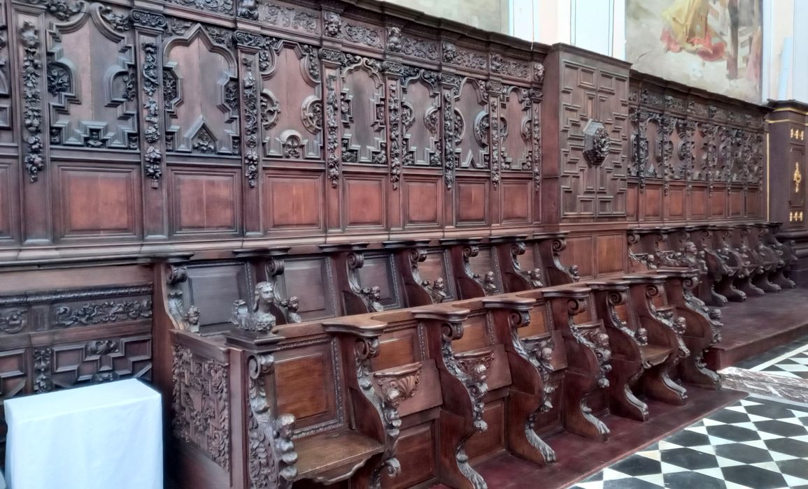 stalles - © Ministère de la Culture (France), Conservation des antiquités et des objets d’art du Nord – Tous droits réservés