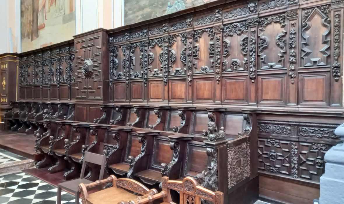 stalles - © Ministère de la Culture (France), Conservation des antiquités et des objets d’art du Nord – Tous droits réservés 