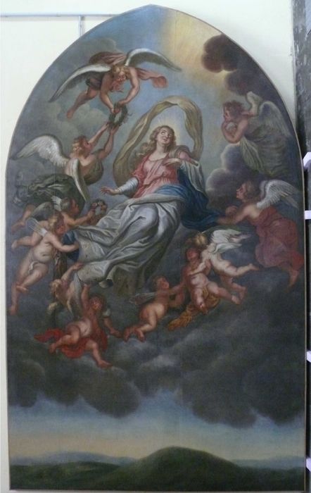 tableau : Assomption de la Vierge - © Ministère de la Culture (France), Conservation des antiquités et des objets d’art du Nord – Tous droits réservés