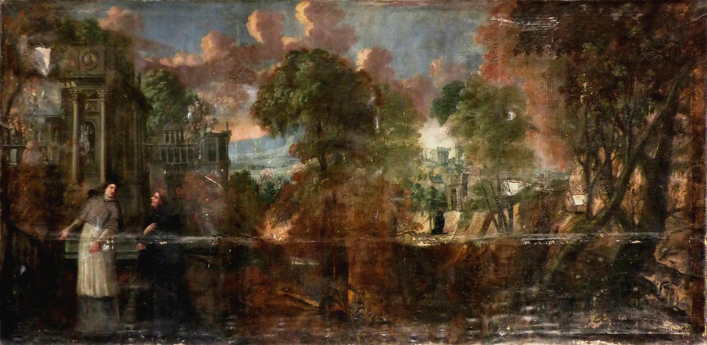 tableau : Scènes de la vie de saint François d'Assise - © Ministère de la Culture (France), Conservation des antiquités et des objets d’art du Nord – Tous droits réservés
