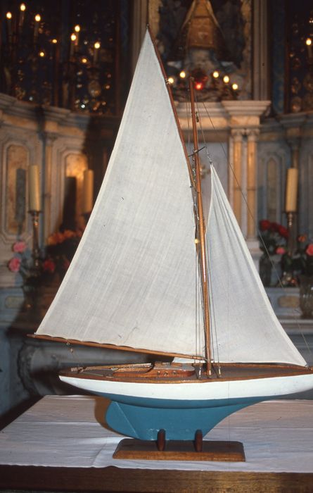 maquette d'un yacht