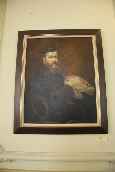 tableau : Autoportrait à la palette - © Ministère de la Culture (France), Conservation des antiquités et des objets d’art du Nord – Tous droits réservés 