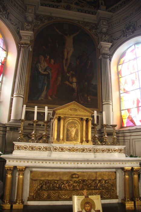 maître-autel, retable - © Ministère de la Culture (France), Conservation des antiquités et des objets d’art du Nord – Tous droits réservés 