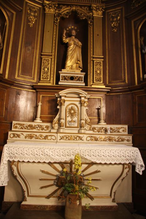 retable de Saint-Pierre, statue : Saint Pierre - © Ministère de la Culture (France), Conservation des antiquités et des objets d’art du Nord – Tous droits réservés 
