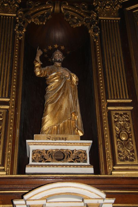statue : Saint Pierre - © Ministère de la Culture (France), Conservation des antiquités et des objets d’art du Nord – Tous droits réservés 