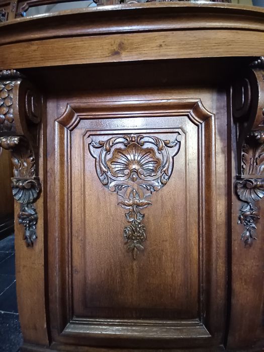 stalles, détail - © Ministère de la Culture (France), Conservation des antiquités et des objets d’art du Nord – Tous droits réservés 