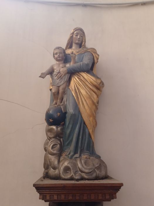statue : Vierge à l'Enfant - © Ministère de la Culture (France), Conservation des antiquités et des objets d’art du Nord – Tous droits réservés 