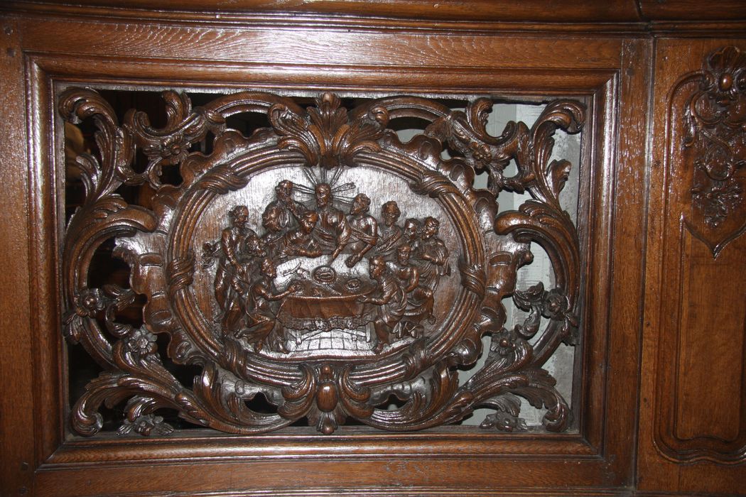 clôture de choeur (table de communion), détail