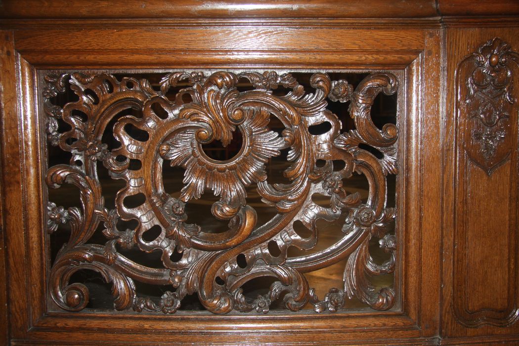 clôture de choeur (table de communion), détail