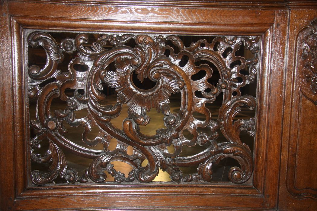 clôture de choeur (table de communion), détail