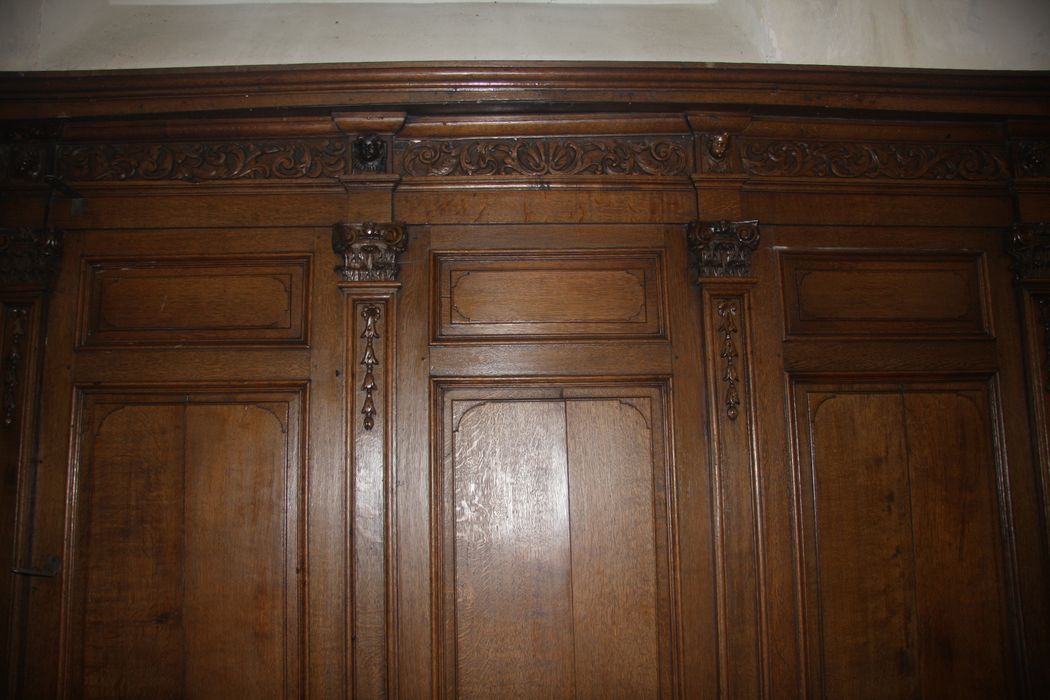 lambris de revêtement, vue partielle