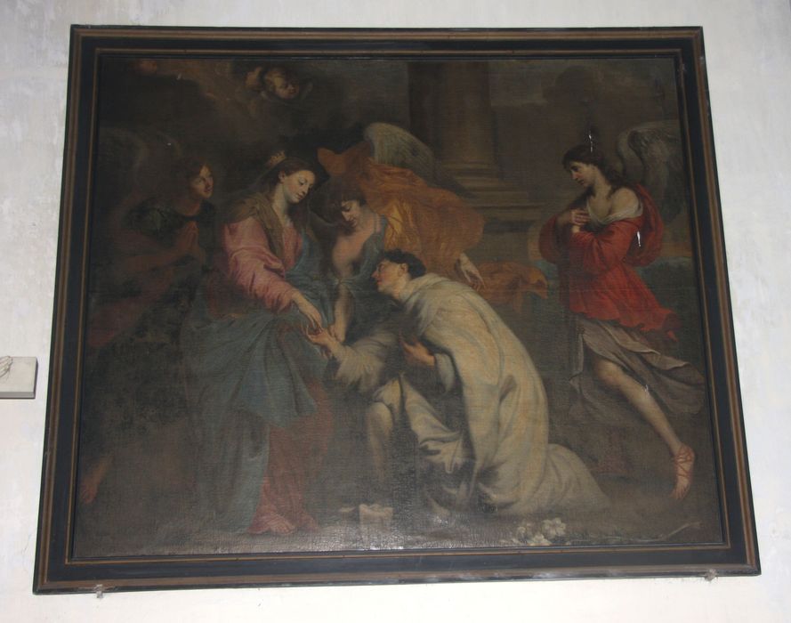 Tableau : La vision du bienheureux Hermann Joseph