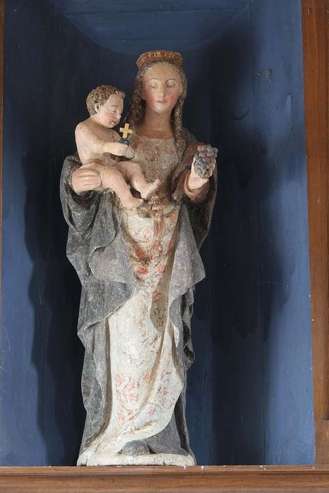 statue : Vierge à l'Enfant dite Vierge aux raisins