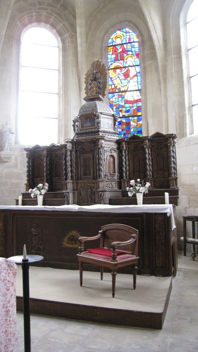 maître-autel, tabernacle, vue générale