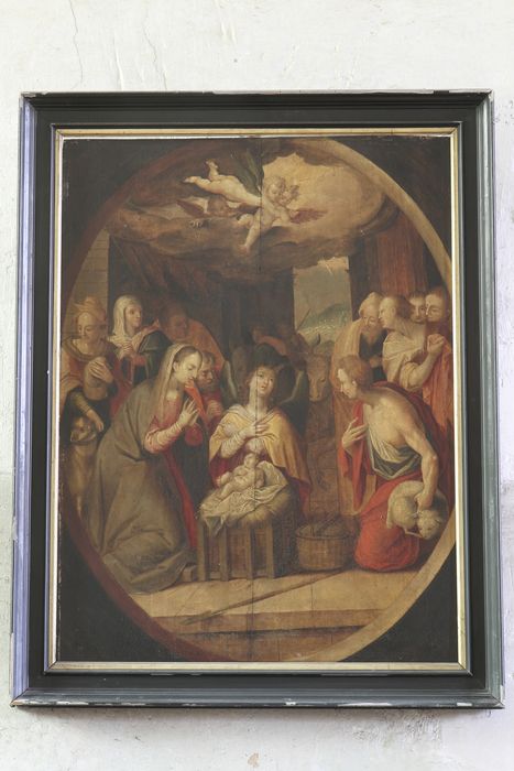 tableau : Adoration des Bergers