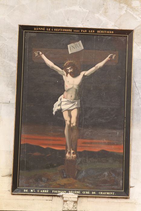 Tableau : Christ en croix