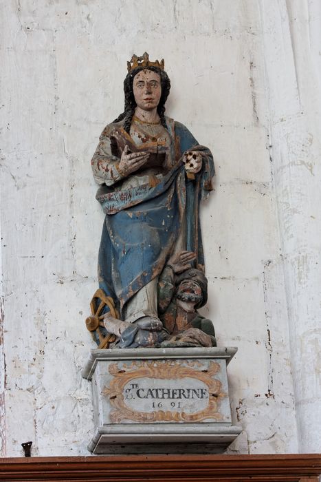 Statue : Sainte Catherine