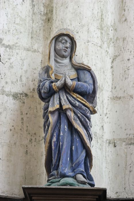 statue : Vierge de douleur de l'ancienne poutre de gloire