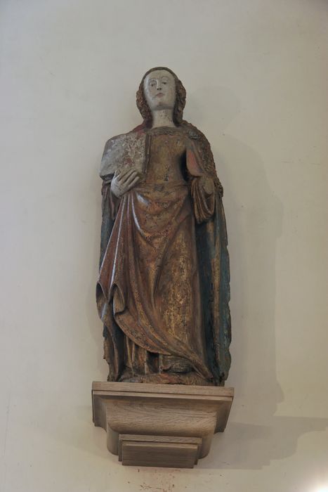 statue : Sainte femme - © Ministère de la Culture (France), Conservation des antiquités et des objets d’art de l'Oise – Tous droits réservés