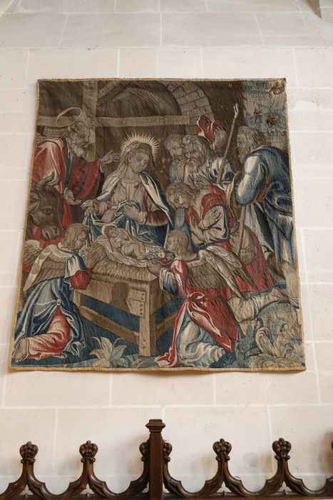 pièce murale et son cadre : Adoration des bergers (l')