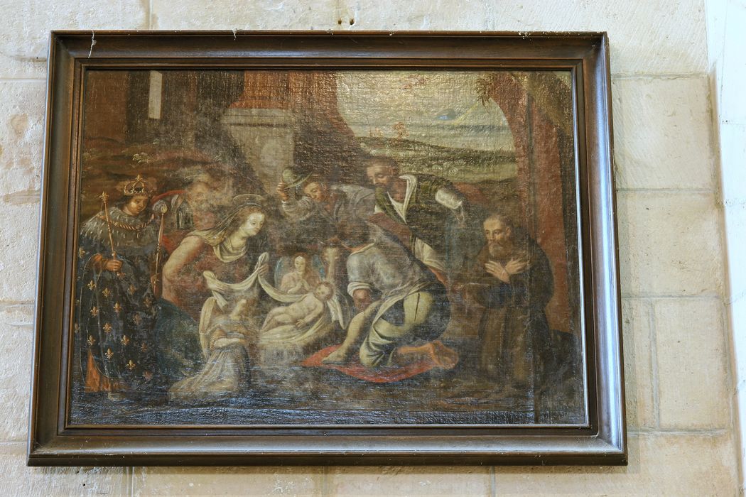 Tableau : Adoration des Bergers