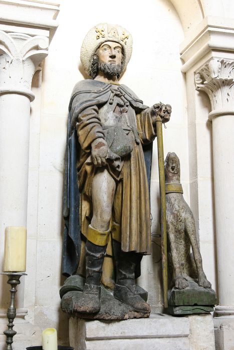 statue : Saint Roch