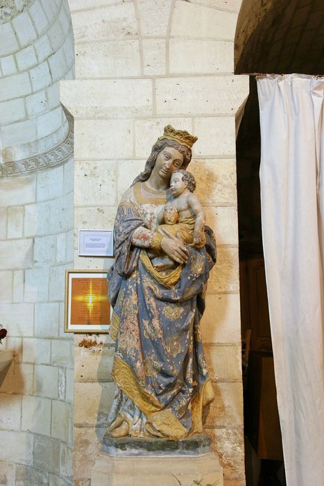 statue (petite nature) : Vierge à l'Enfant (n°2)