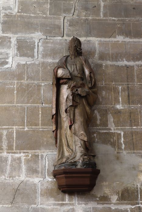 statue de l'ancienne poutre de gloire : Saint Jean