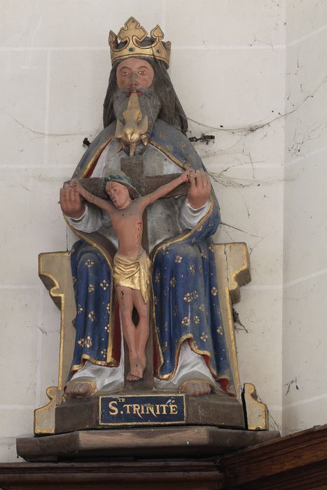 groupe sculpté : Trinité ou Trône de grâce