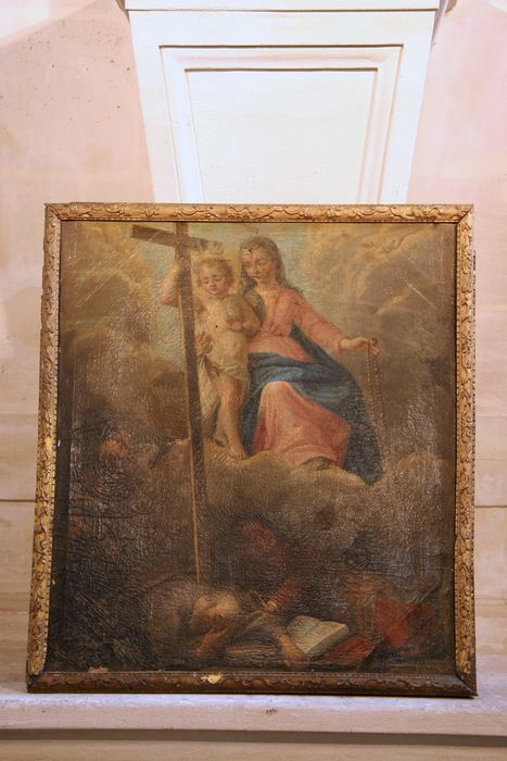 Tableau : Triomphe de la foi catholique sur le protestantisme