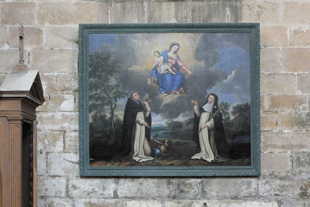 tableau, cadre : Remise du Rosaire (la)