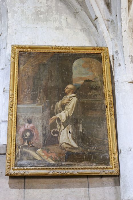 tableau : Saint Bruno en prière