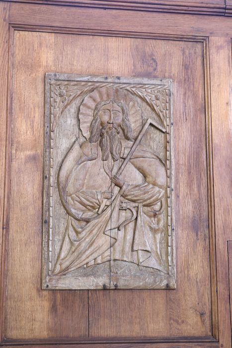 bas-relief : Saint Thomas - © Ministère de la Culture (France), Conservation des antiquités et des objets d’art de l'Oise – Tous droits réservés